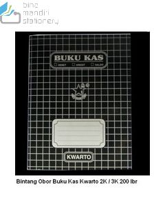 Gambar Atk Bintang Obor Buku Kas Kwarto 2 Kolom / 3 Kolom 200 Lembar Debit Kredit Saldo Beli di Toko Bina Mandiri Stationery harga murah semua peralatan sekolah lengkap