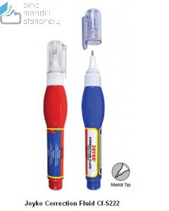 Contoh Joyko Correction Fluid CF-S222 (Besi) Tip-ex Penghapus Pulpen Cair merek Joyko