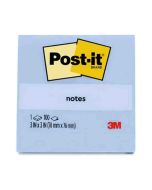 3M Post-it 654-1CB Sticky Note 76x76mm Cloud Blue